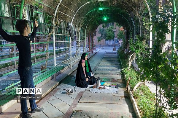 پشت صحنه فیلم کوتاه «میهمانی لاله»