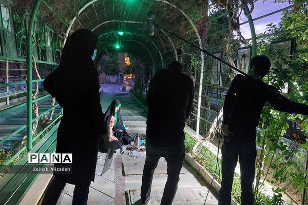 پشت صحنه فیلم کوتاه «میهمانی لاله»