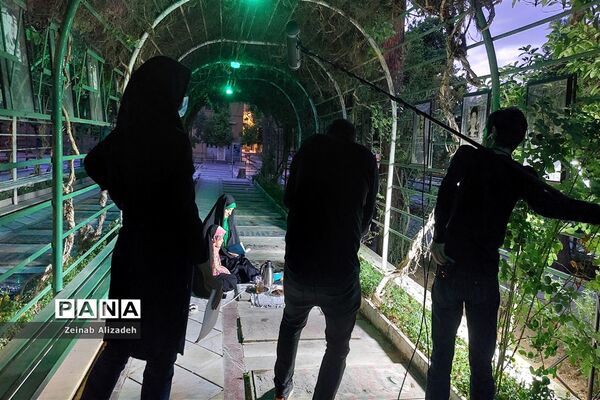 پشت صحنه فیلم کوتاه «میهمانی لاله»