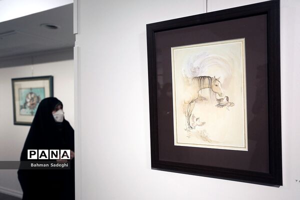 افتتاح نمایشگاه نگارگران