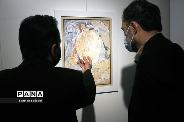 افتتاح نمایشگاه نگارگران