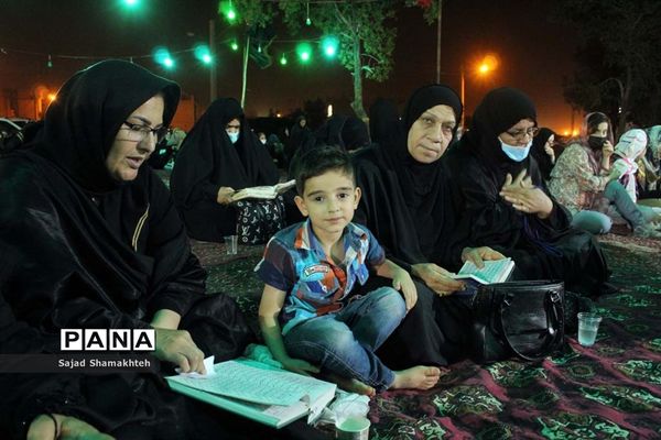 احیای شب بیست و سوم ماه رمضان در اهواز