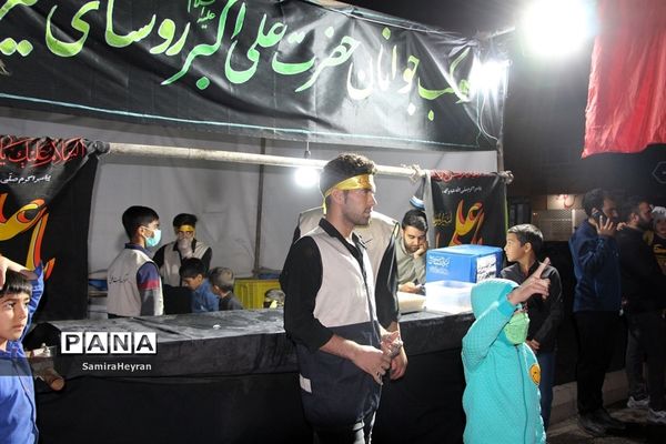 برپایی موکب جوانان حضرت علی اکبر(ع)  در خراسان جنوبی