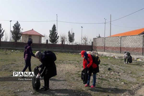 فعالیت‌های فعالان محیط زیست ملارد در هفته زمین