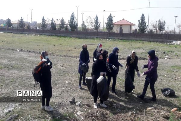 فعالیت‌های فعالان محیط زیست ملارد در هفته زمین