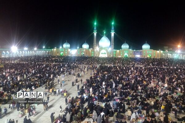 مراسم احیاء سومین شب قدر در قم-2