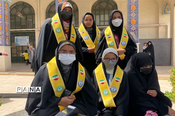 حضور گسترده دانش‌آموزان ابرکوه در راهپیمایی روز قدس