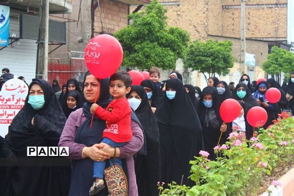 راهپیمایی روز قدس در میاندورود