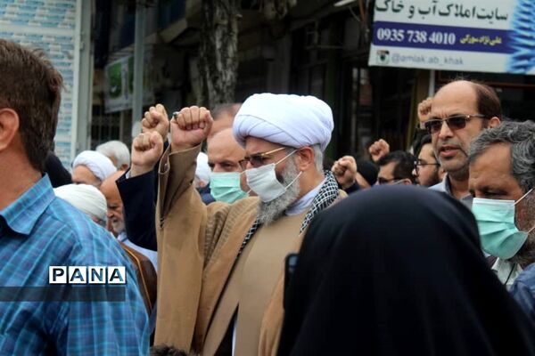 راهپیمایی روز قدس در میاندورود