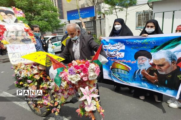 حضور پرشور نسل جدید در راهپیمایی روز قدس