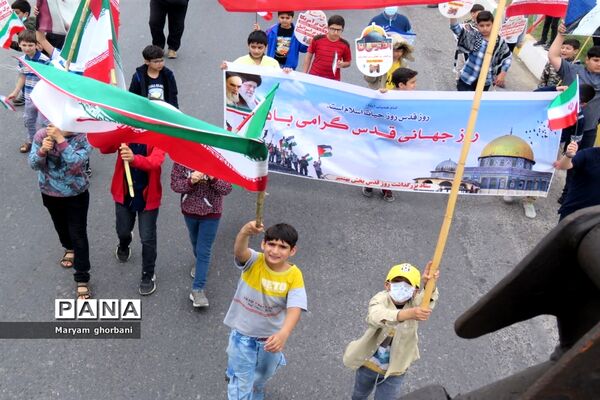 بانگ استکبارستیزی مردم در خیابان‌های بهنمیر پیچید