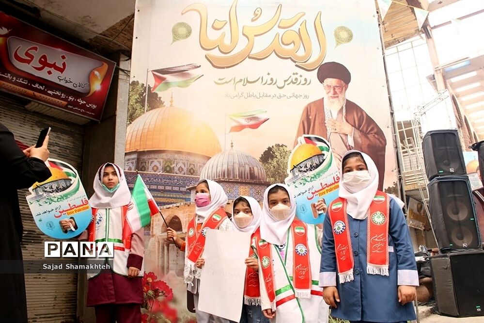 راهپیمایی روز جهانی قدس در اهواز -۲