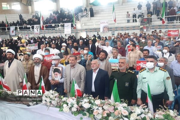 برگزاری راهپیمایی روز قدس در کاشان