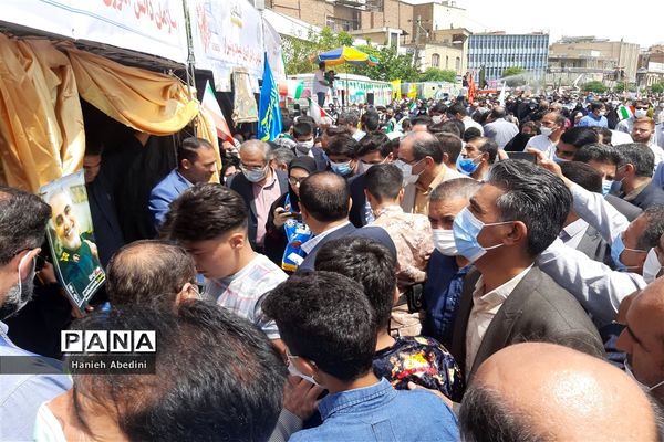 درصف قدسیان آماده‌ایم