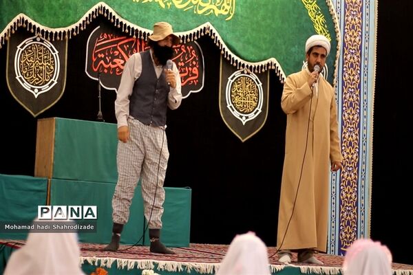 مراسم ویژه دانش‌آموزان روزه اولی در حرم مطهر رضوی