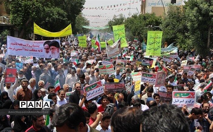 مسیرهای راهپیمایی روز جهانی قدس