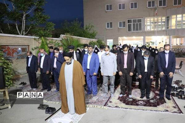 محفل انس باقرآن کریم در دارالقرآن دبیرستان نمونه دولتی زنده یاد حسینی
