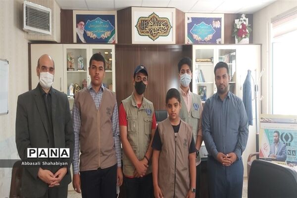 دیدار خبرنگاران منتخب پانا با مدیر آموزش و پرورش شهرستان کاشمر