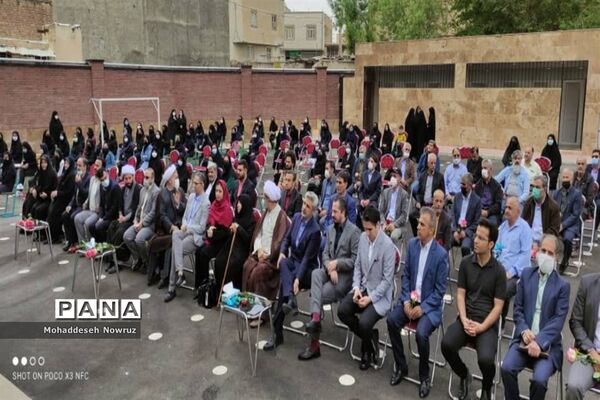 کلنگ‌زنی ساخت مدرسه جدید در نصیرشهر