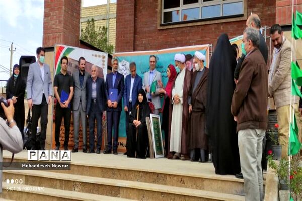 کلنگ‌زنی ساخت مدرسه جدید در نصیرشهر