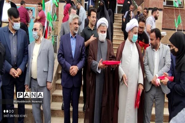 کلنگ‌زنی ساخت مدرسه جدید در نصیرشهر