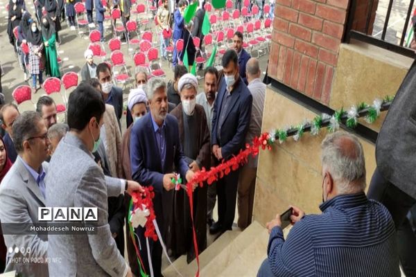 کلنگ‌زنی ساخت مدرسه جدید در نصیرشهر