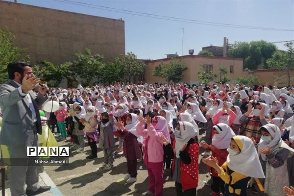 تقدیر از دانش‌آموزان فعال دبستان شهید‌سیفی شهرستان رباط کریم