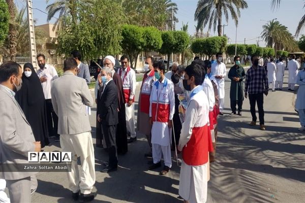 راهپیمایی روز قدس در ایرانشهر