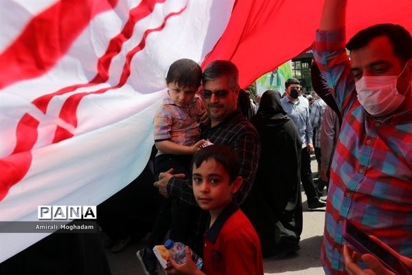 راهپیمایی روز قدس در مشهد مقدس