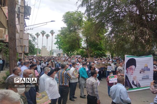 حماسه باشکوه مردم اندیمشک در راهپیمایی روزقدس
