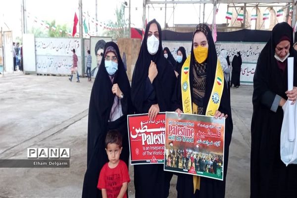 راهپیمایی روز قدس در شهرستان شوشتر