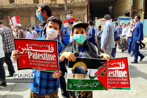 راهپیمایی روز قدس در اهواز