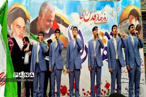 راهپیمایی روز قدس در اهواز
