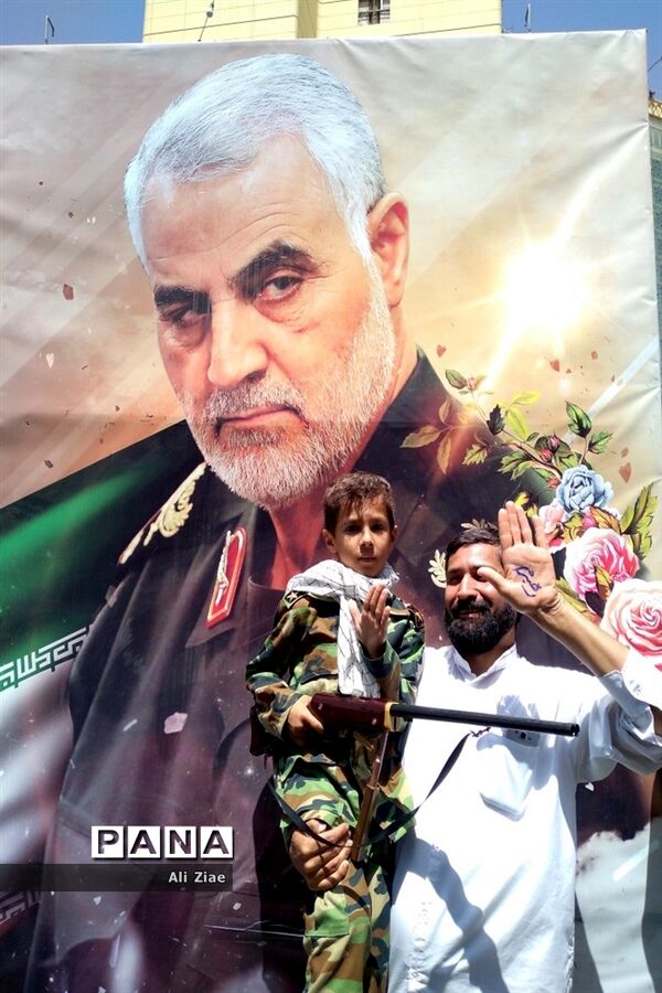 راهپیمایی روز قدس در مشهد مقدس - 2