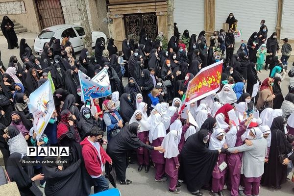 راهپیمایی روز قدس در رودهن