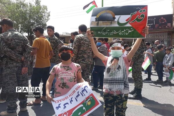 راهپیمایی روز جهانی قدس در نائین