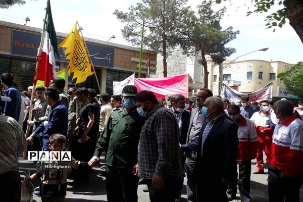 راهپیمایی روز جهانی قدس در نائین