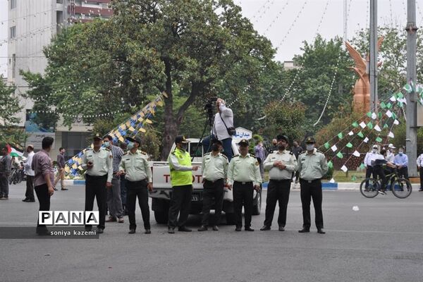 راهپیمایی روز جهانی قدس در ساری