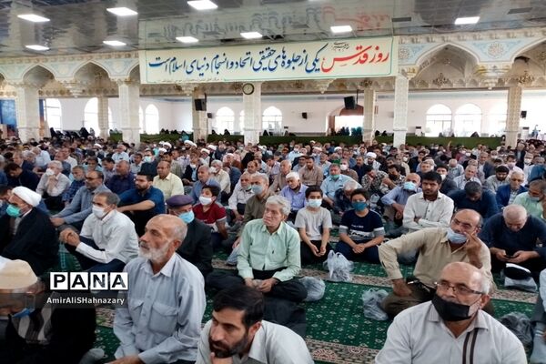 نماز جمعه روز قدس در کاشمر