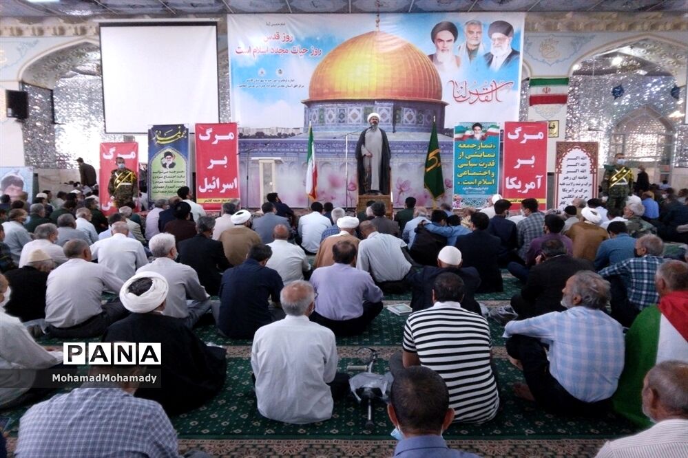 نماز جمعه روز قدس در کاشمر