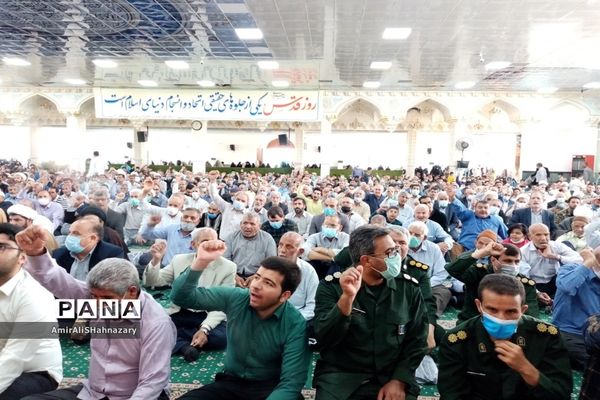 نماز جمعه روز قدس در کاشمر