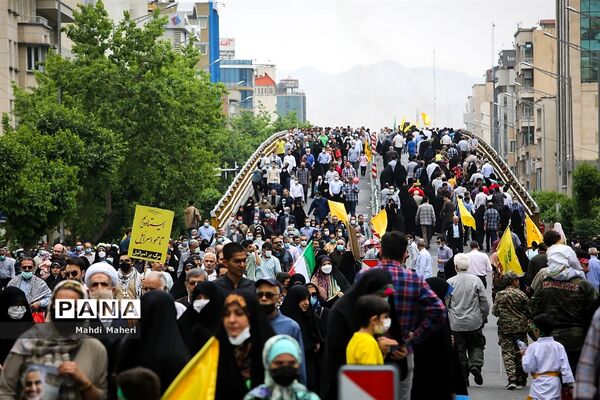 راهپیمایی روز جهانی قدس در تهران-3