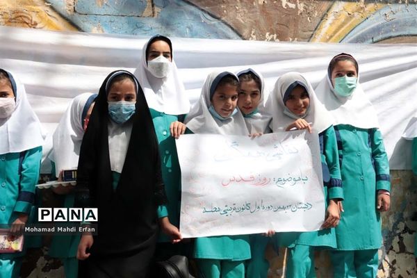 حماسه حضور مردم آباده در حمایت از مردم مظلوم فلسطین