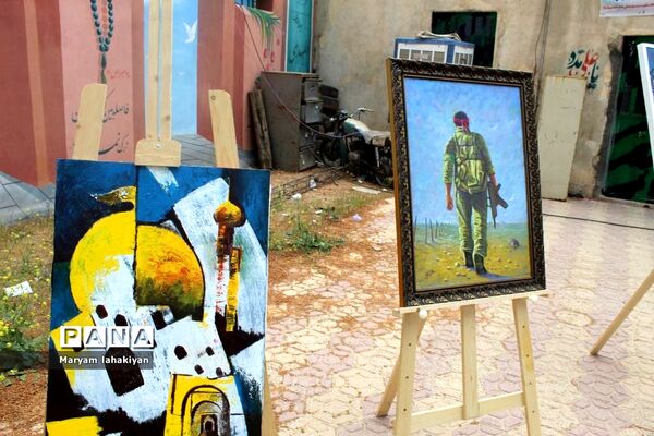 نمایشگاه و کارگاه نقاشی اسوه مقاومت (قدس)
