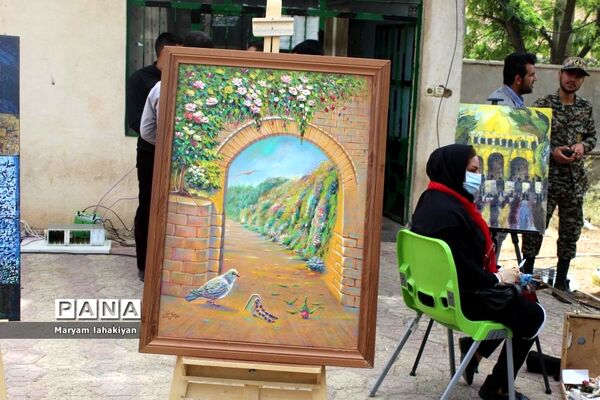 نمایشگاه و کارگاه نقاشی اسوه مقاومت (قدس)