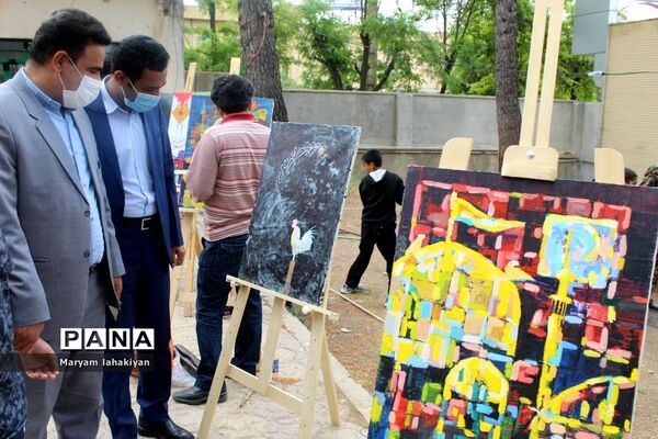 نمایشگاه و کارگاه نقاشی اسوه مقاومت (قدس)