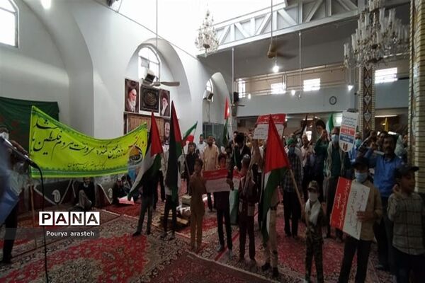 راهپیمایی روز قدس در شهرستان  خوسف