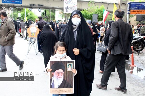 راهپیمایی روز قدس در همدان