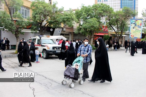 راهپیمایی روز قدس در همدان