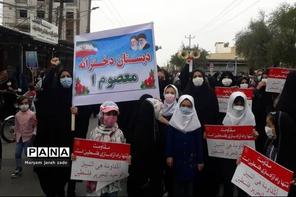 برگزاری راهپیمایی روز قدس در دزفول